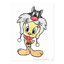 Sylvester Hat Post Card