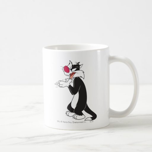 Sylvester Rubbing Paws Mugs