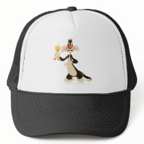 Sylvester with Tweety Mesh Hat