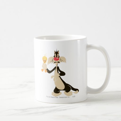 Sylvester with Tweety Mugs