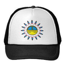 Symbol Indianer Retrokultkappen