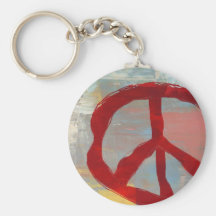 Symbol of Peace Keychain