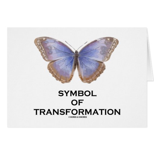 Symbol Of Transformation (Butterfly) Card