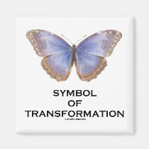 Symbol Of Transformation (Butterfly) magnets