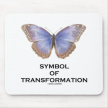 Symbol Of Transformation (Butterfly) Mousepads
