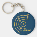 Symbol RUNA / GOLD, Runa Key Chains