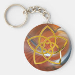 Symbol Venus Flower / GOLD Key Chain