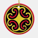 Symbole celtique de mandala du monde naturel ornements