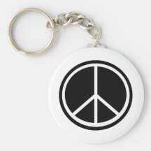 Symbole de paix traditionnel porte-clés