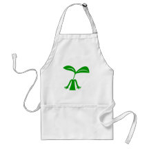 symbole d'esprit d'écologie tablier