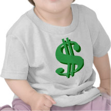 symbole dollar de $ t-shirts