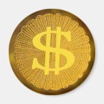 symbole dollar magnets