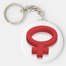 SYMBOLE FEMELLE PORTE-CLÉ