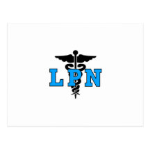 Symbole médical de LPN Cartes Postales