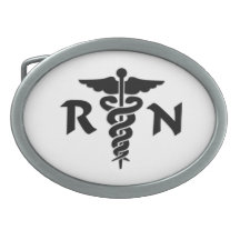 Symbole médical de RN Boucles De Ceinture