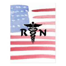 Symbole médical de RN Cartes Postales