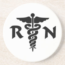 Symbole médical de RN Dessous De Verres