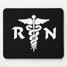 Symbole médical de RN Tapis De Souris
