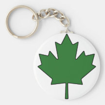 Symbole national canadien du Canada de feuille d'é Porte-clefs
