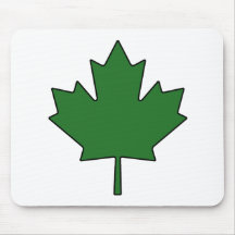 Symbole national canadien du Canada de feuille d'é Tapis De Souris