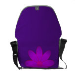 Symbolic Flower Courier Bag