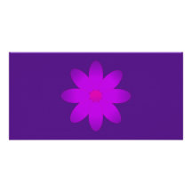 Symbolic Flower Photo Greeting Card