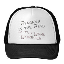 SYMBOLS IN THE SAND HATS