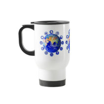 Symbols of Peace and Unity Around Planet Earth Mug