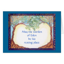 Sympathy card for a man