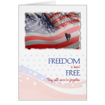Sympathy Card Loss of a Soldier / Police Officer