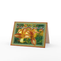 Sympathy-crnflw-customize Card