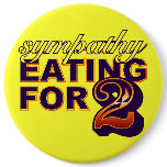 Sympathy Eating for Two Pin