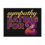 Sympathy Eating for Two Postcards