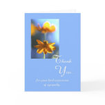 Sympathy Funeral Thank You Card -- Your Kindness