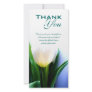 Sympathy / Funeral Thank You Photo Card