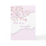 Sympathy or Thank you cards - Cherry Blossoms