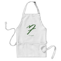 SymTell Green Anxious Symbol Aprons