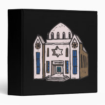 Synagogue 3 Ring Binders