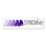 Synchro Skates bumper stickers