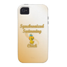 Synchronized Swimming Chick iPhone 4 Case