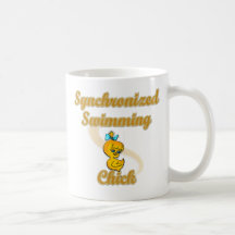 Synchronized Swimming Chick Mugs