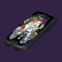 Synthea Psytrance Music Tattoo Fae Galaxy Cargo skinit case