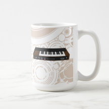 Synthétiseur vintage : modèle 3D : Tasse de café