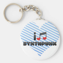 Synthpunk Keychain
