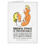 Syphilis Is Preventable 1939 WPA Cards