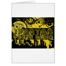 SYR Retro Urban Greeting Card