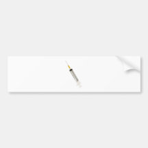 Syringe Bumper Sticker