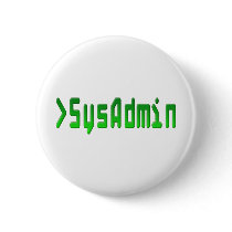 SysAdmin Pinback Buttons