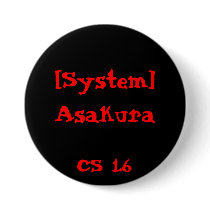 [System]Asakura, CS 1.6 Pinback Button