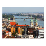 Szechenyi Chain Bridge, Budapest, Hungary Postcards